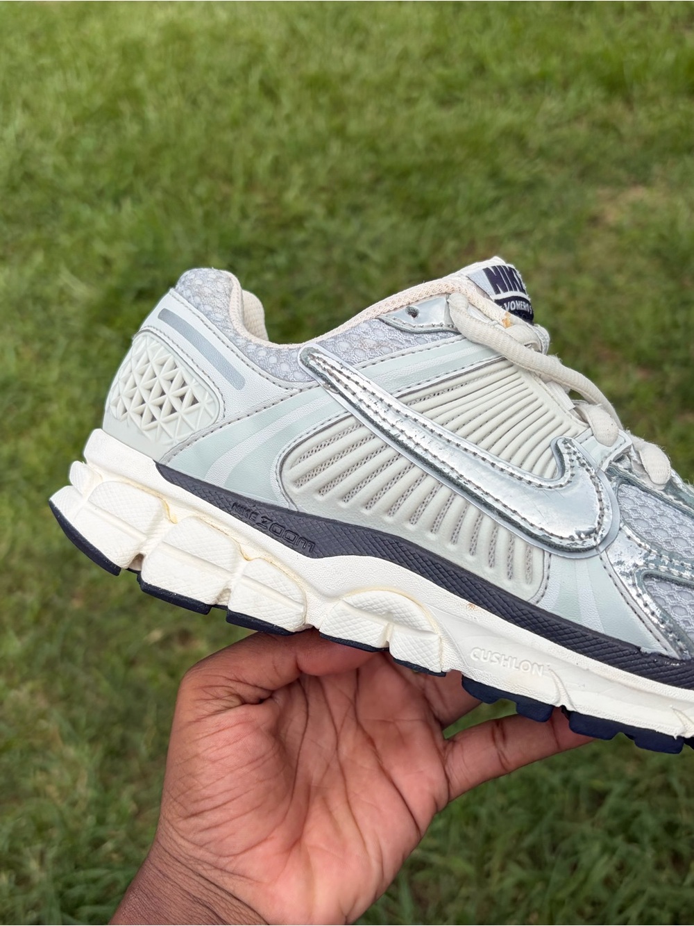 Nike Trainer - Pale Mint, Silver and Navy